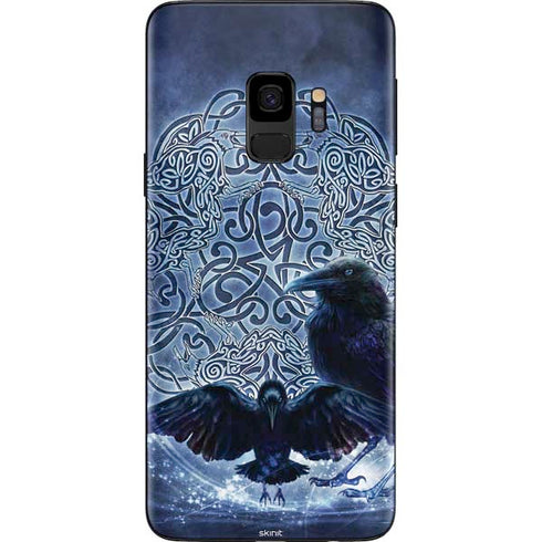 Brigid Ashwood Celtic Raven Galaxy S9 Skin